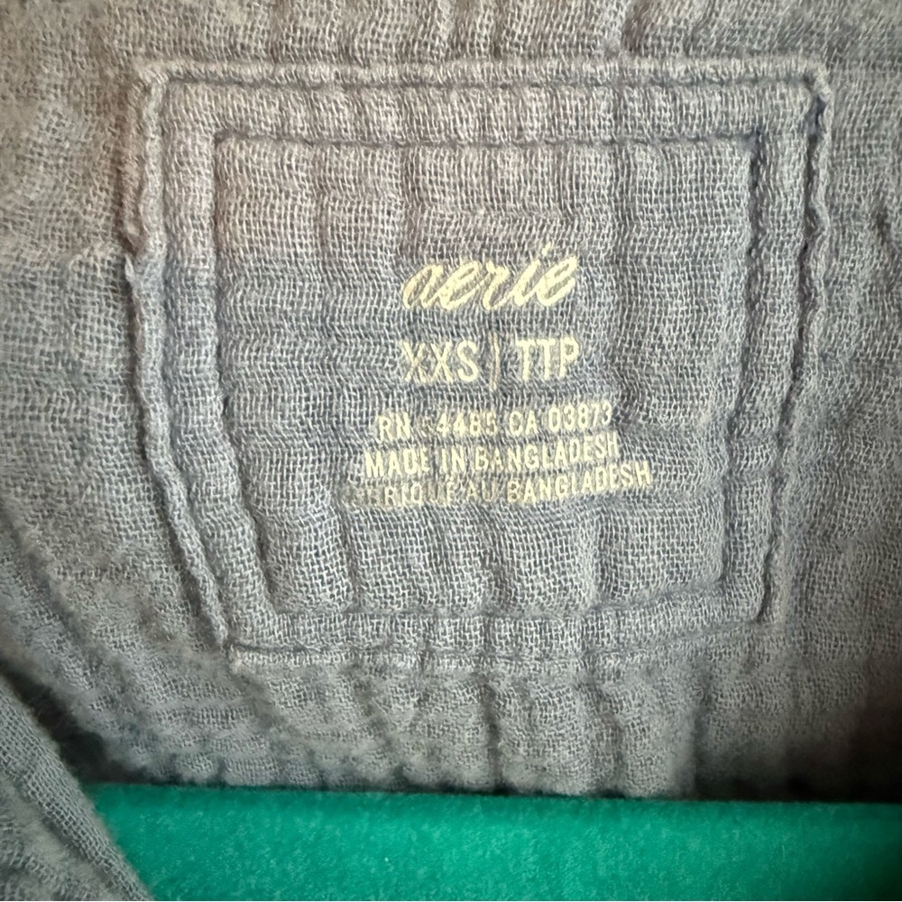 Aerie Gauzy Coverup Shirt - Picture 4 of 6
